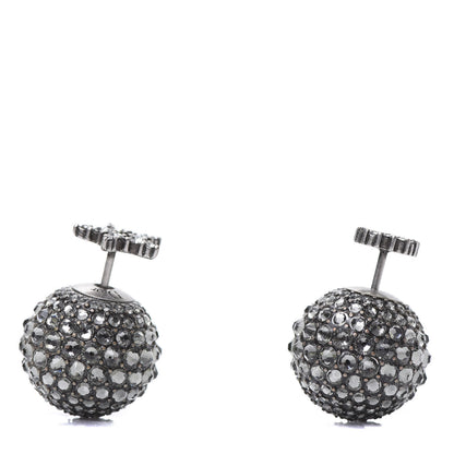 Christian Dior Crystal Star CD Mise En Dior Tribal Earrings 1 of 4