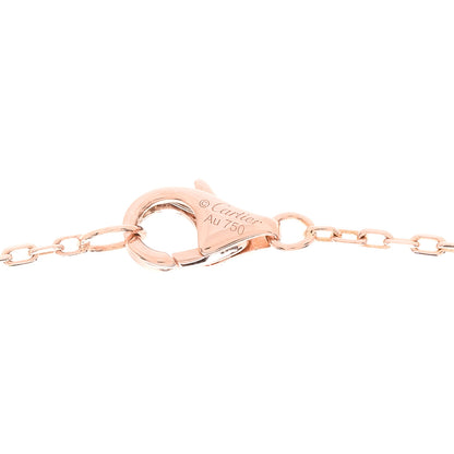 Cartier 18K Pink Gold Diamond Juste Un Clou Pendant Necklace 4 of 5