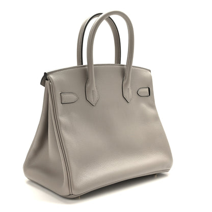 Hermes Taurillon Novillo Birkin 30 Gris Asphalte 3 of 12