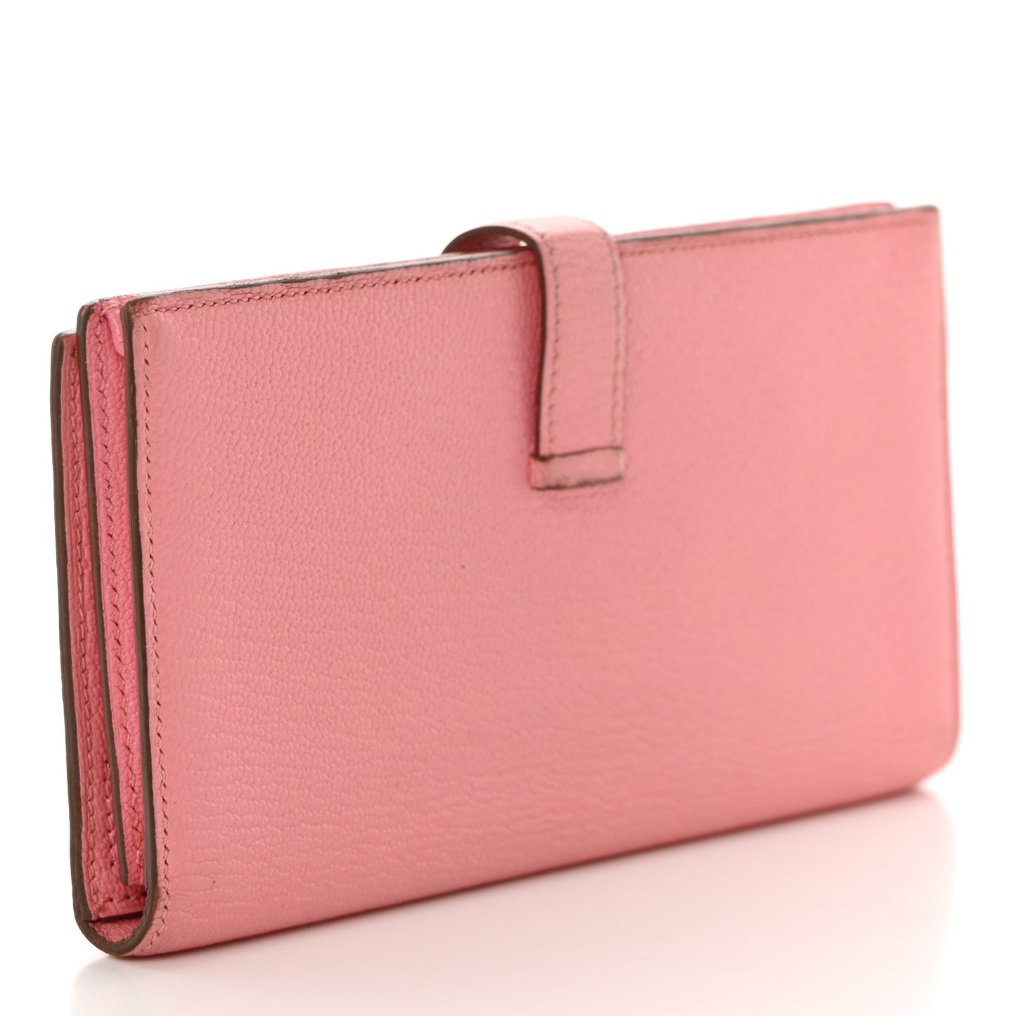 Chèvre Mysore Bearn Gusset Wallet 5P Pink