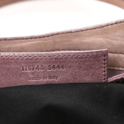 Balenciaga Agneau Classic Silver Hardware City Lilac 7 of 10