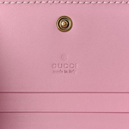 Gucci GG Supreme Monogram Strawberry Card Case 6 of 11