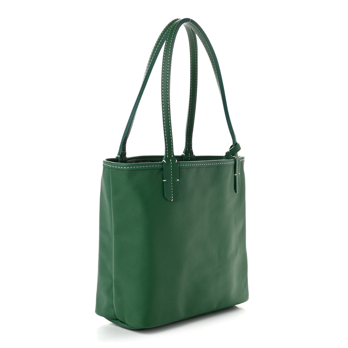 Goyardine Reversible Mini Anjou Green