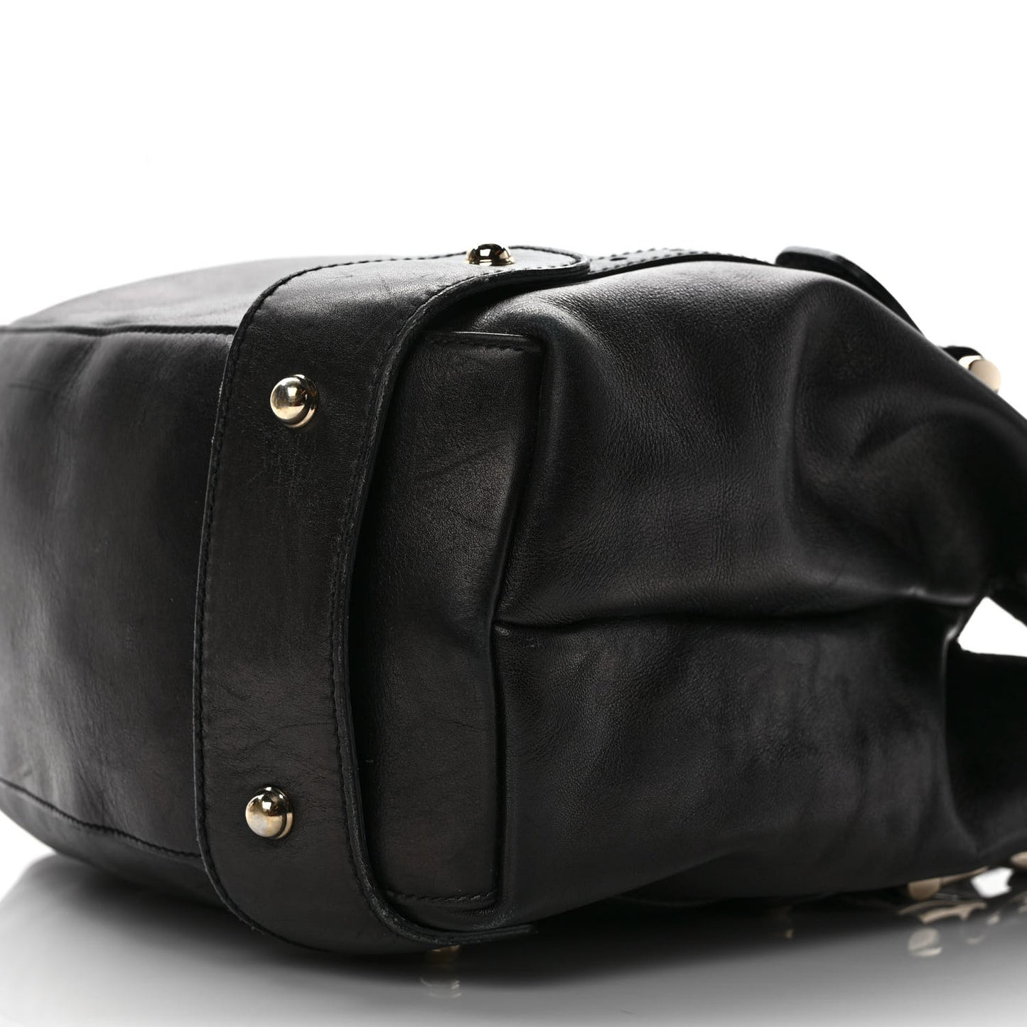 Calfskin Medium Pelham Shoulder Bag Black