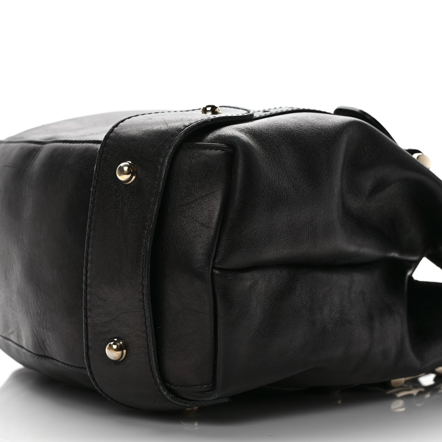 Gucci Calfskin Medium Pelham Shoulder Bag Black 9 of 11
