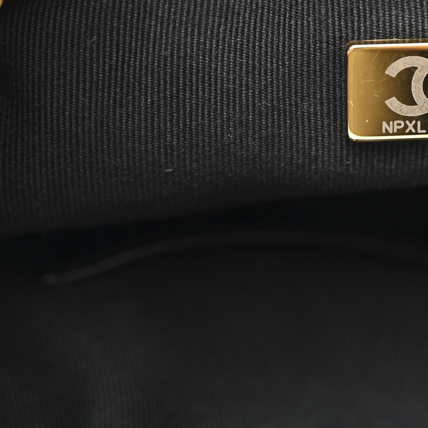 Chanel Suede Quilted Medium Chanel 25 Handbag Black 7 of 10