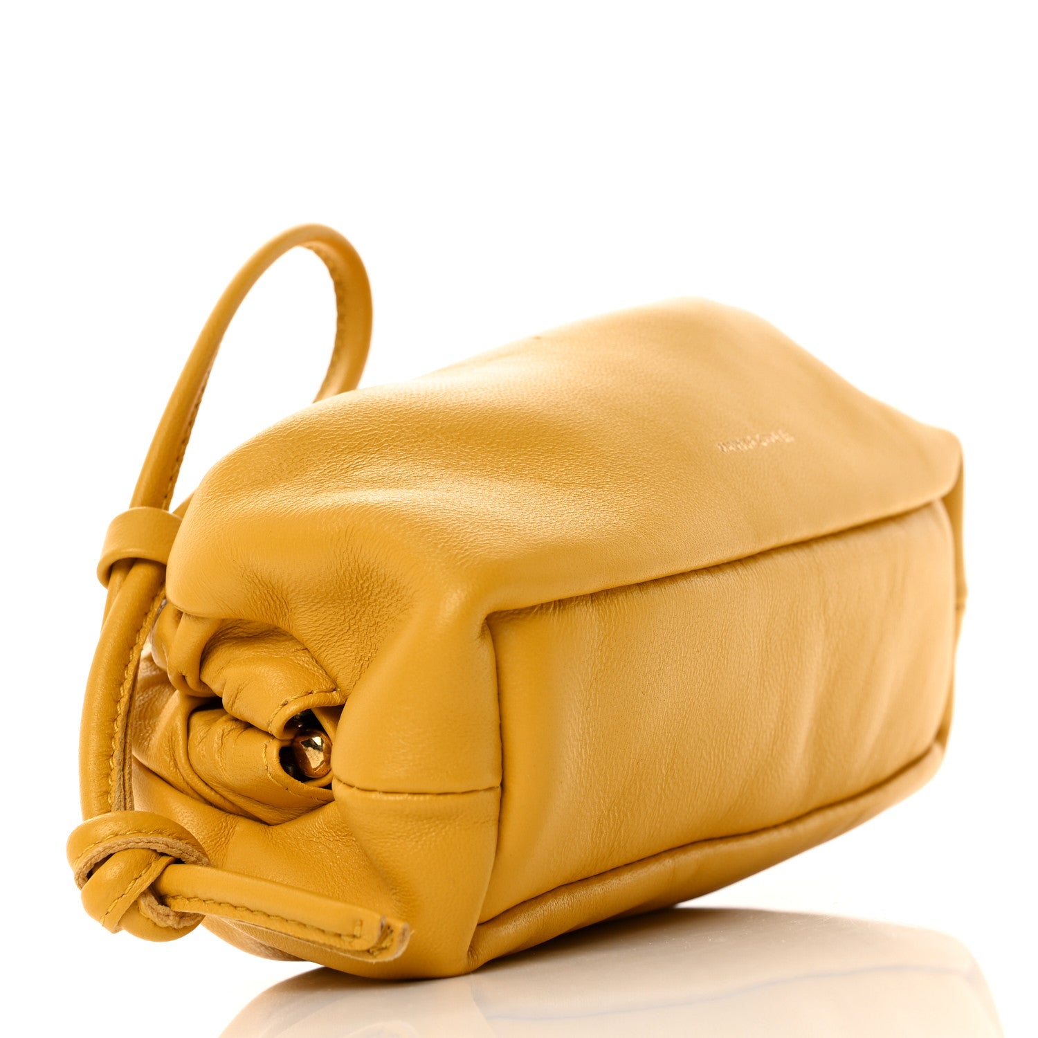 Mansur Gavriel Lambskin Mini Cloud Wristlet Sun 4 of 7
