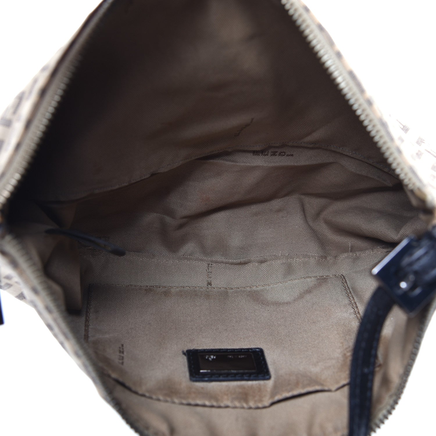 Fendi Zucchino Pochette Dark Brown 5 of 10
