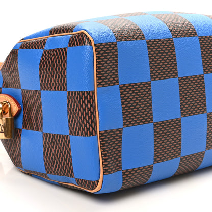 Louis Vuitton Damier Pop Speedy Bandouliere 25 Blue 8 of 9