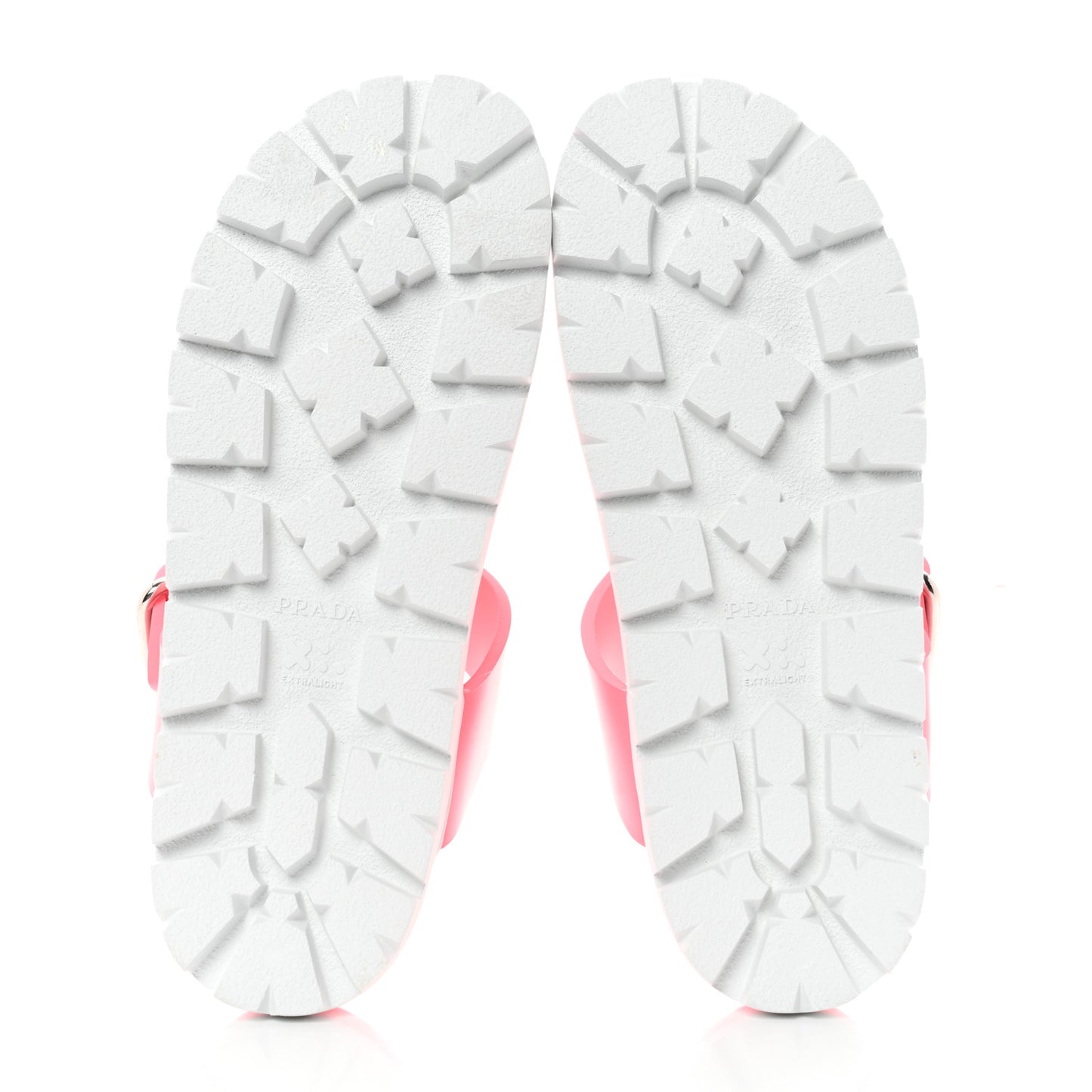 EVA Rubber Buckled Lug Sole 20mm Thong Sandals 40 Begonia