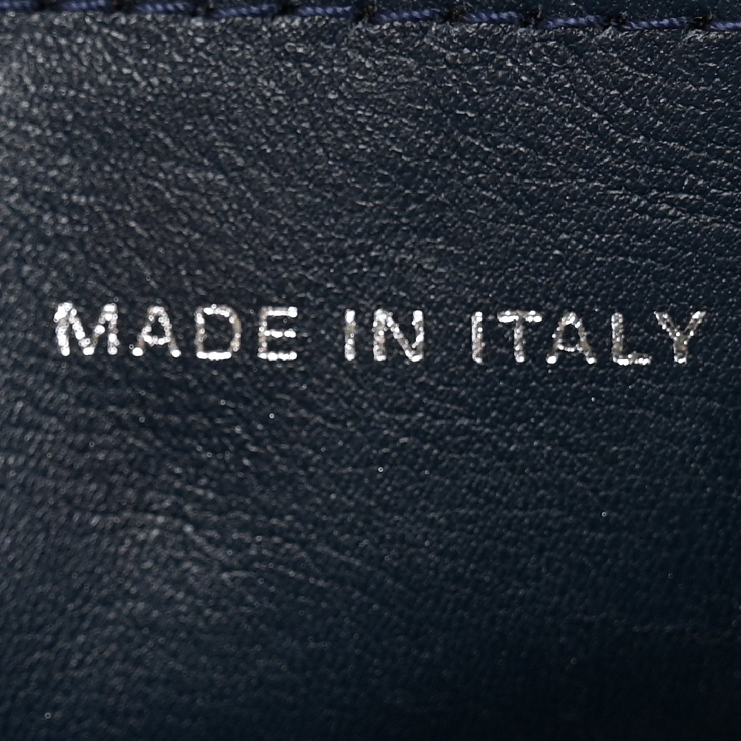 Caviar Half Moon Wallet On Chain WOC Marine