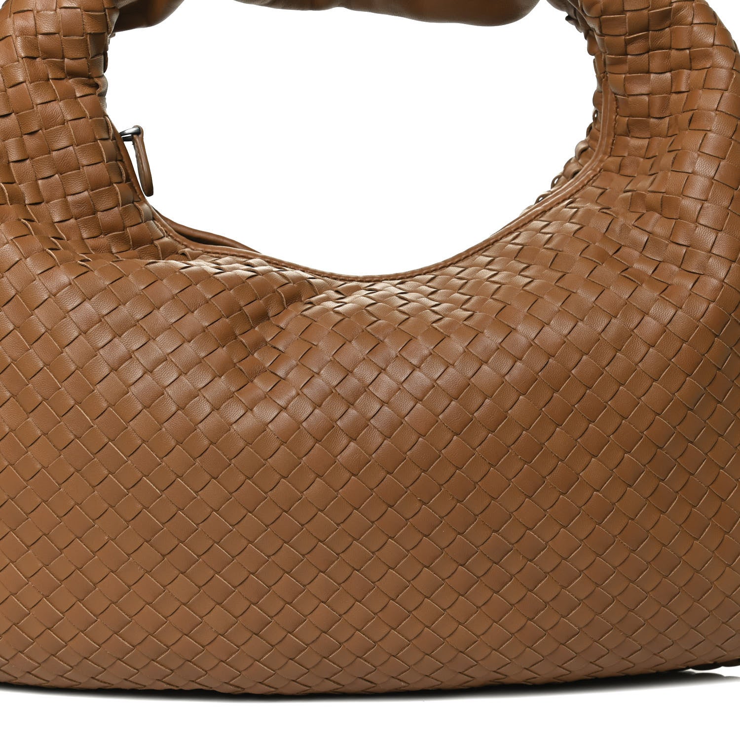 Bottega Veneta Nappa Intrecciato Large Veneta Hobo Camel 9 of 11