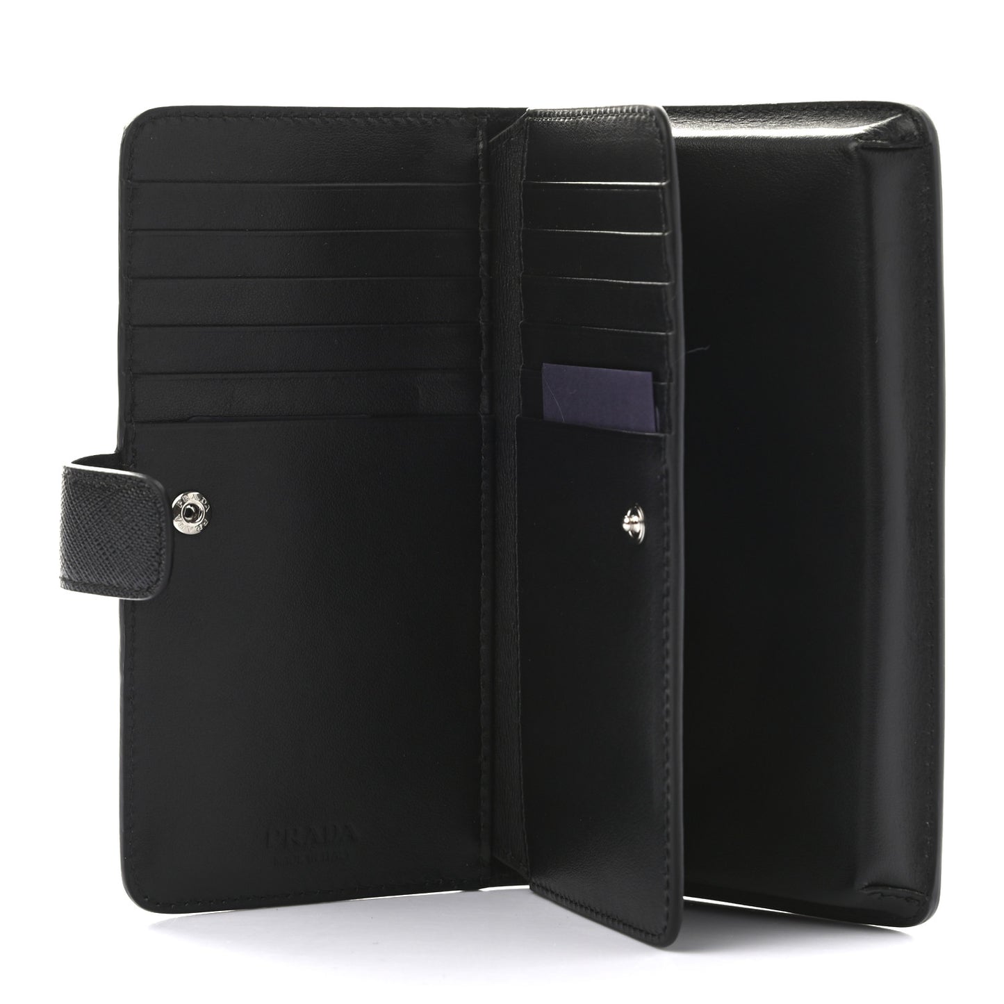 Saffiano Phone Wallet Black