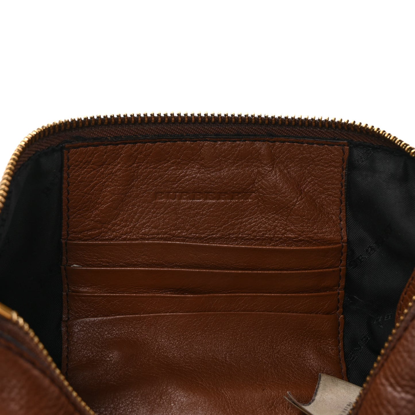 House Check Derby Peyton Crossbody Clutch Bag Tan