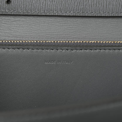 Celine Liege Calfskin Medium Classic Box Flap Bag Grey 8 of 12