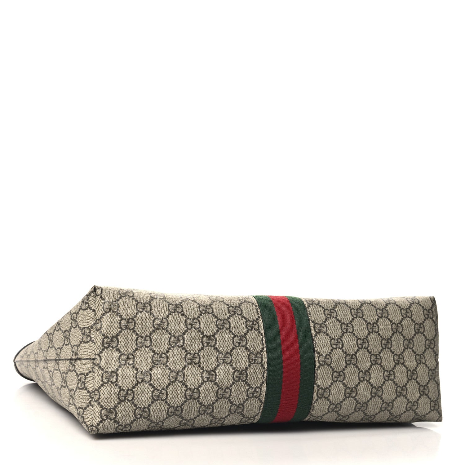 Gucci GG Supreme Monogram Medium Ophidia Shopping Tote Brown 4 of 10