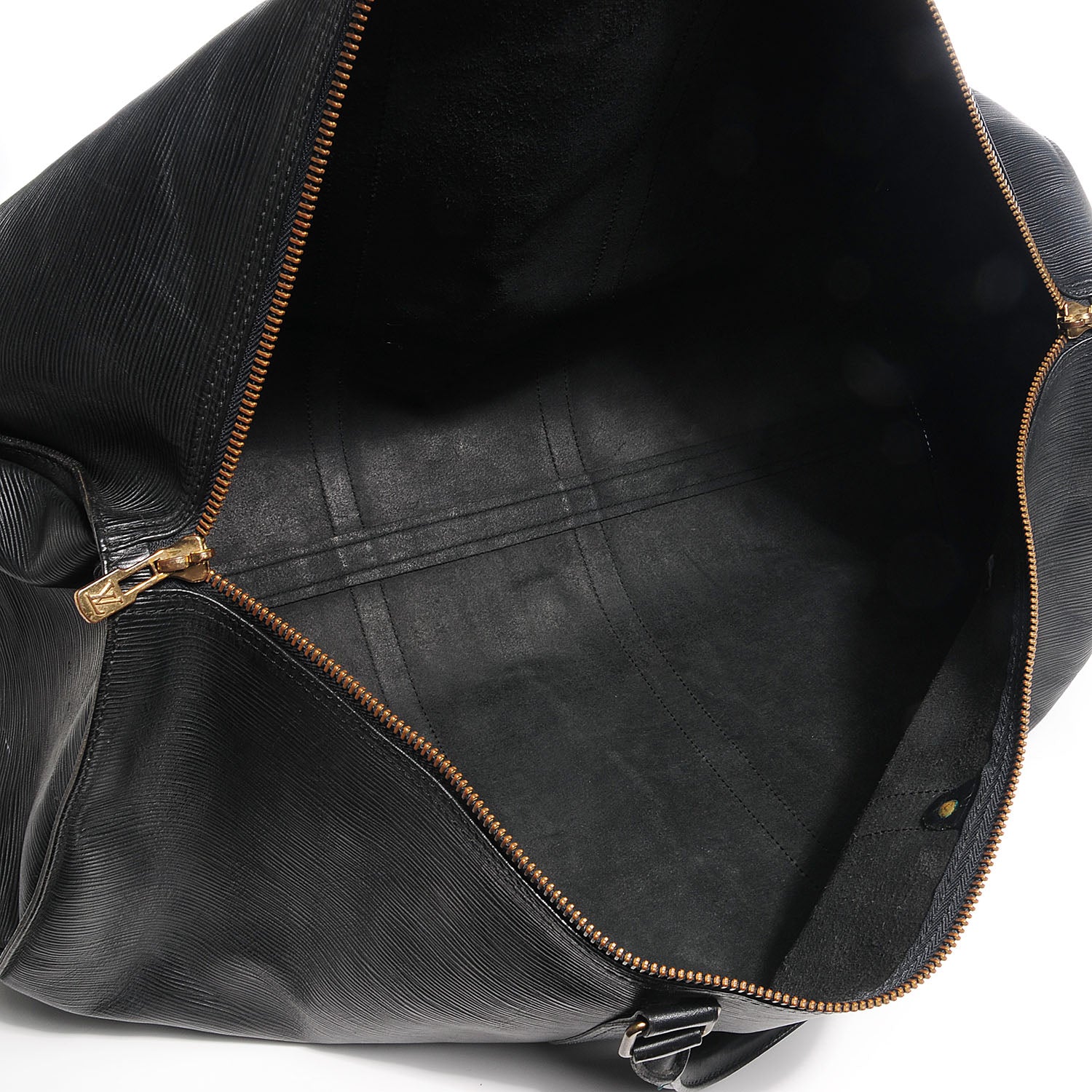 Louis Vuitton Epi Keepall 60 Black 5 of 7