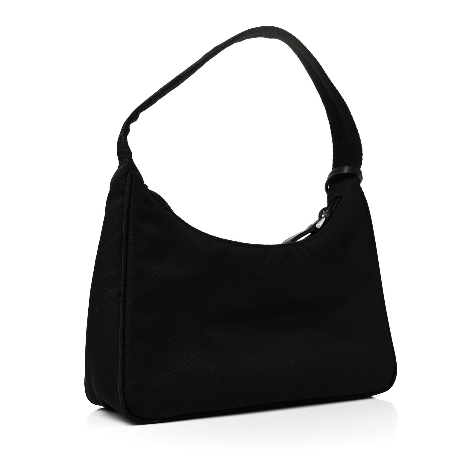 Prada Tessuto Nylon Mini Re-Edition 2000 Bag Black 3 of 8