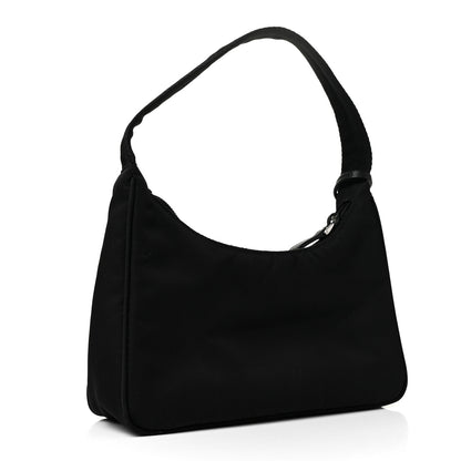 Prada Tessuto Nylon Mini Re-Edition 2000 Bag Black 3 of 8