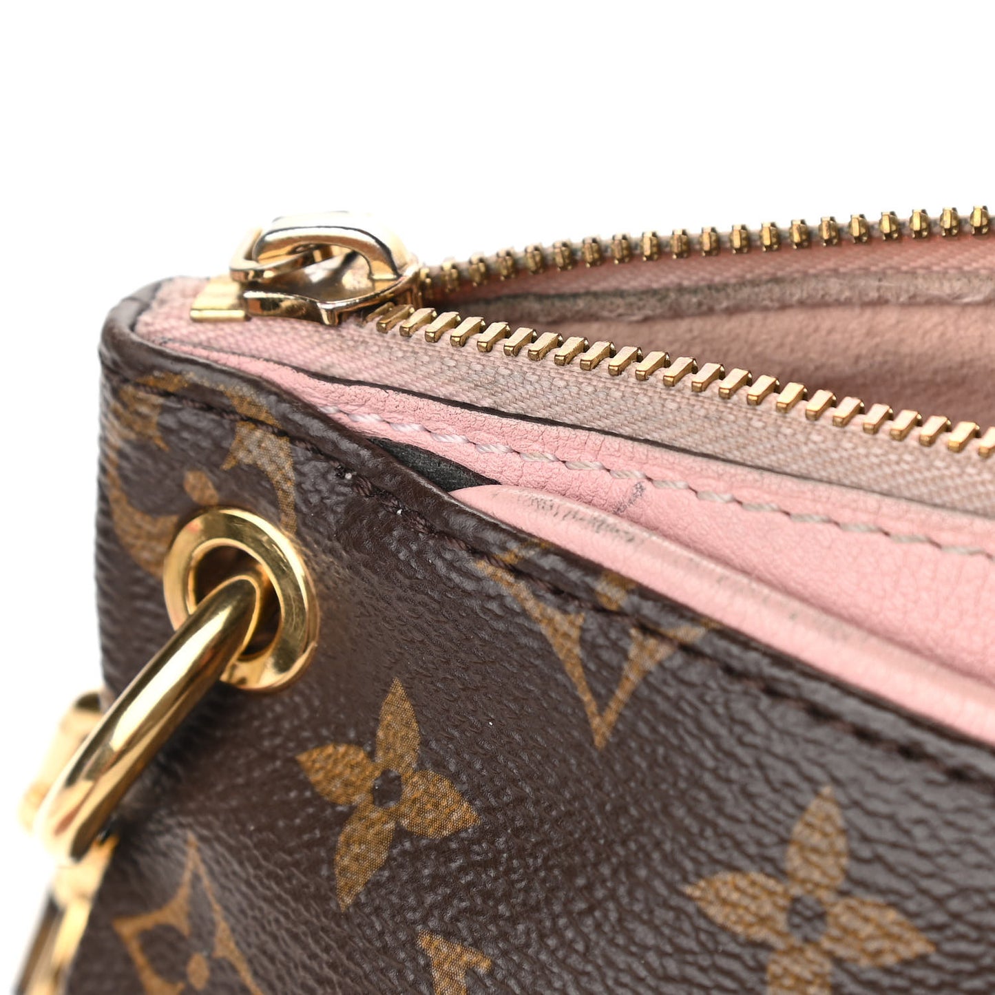 Monogram Pallas Rose Ballerine
