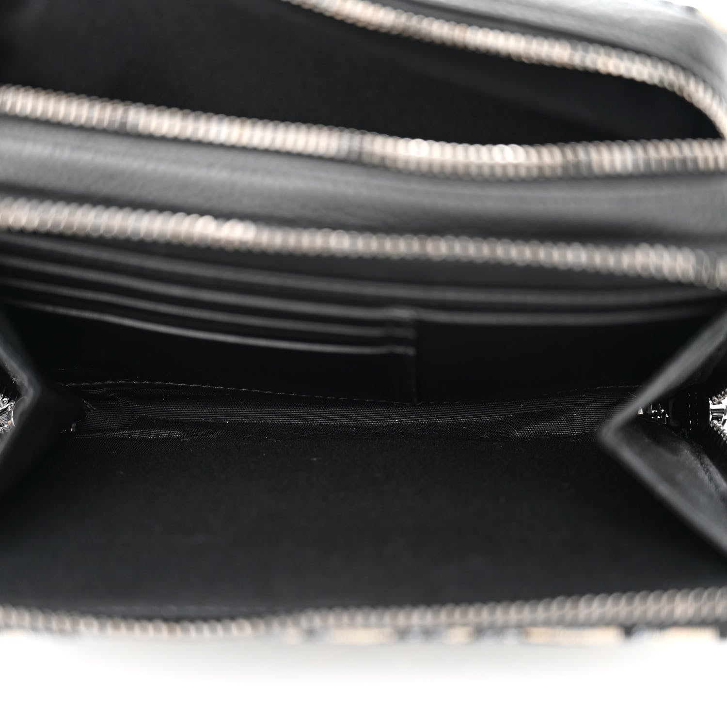 Christian Dior Oblique Pouch Navy Blue 5 of 12