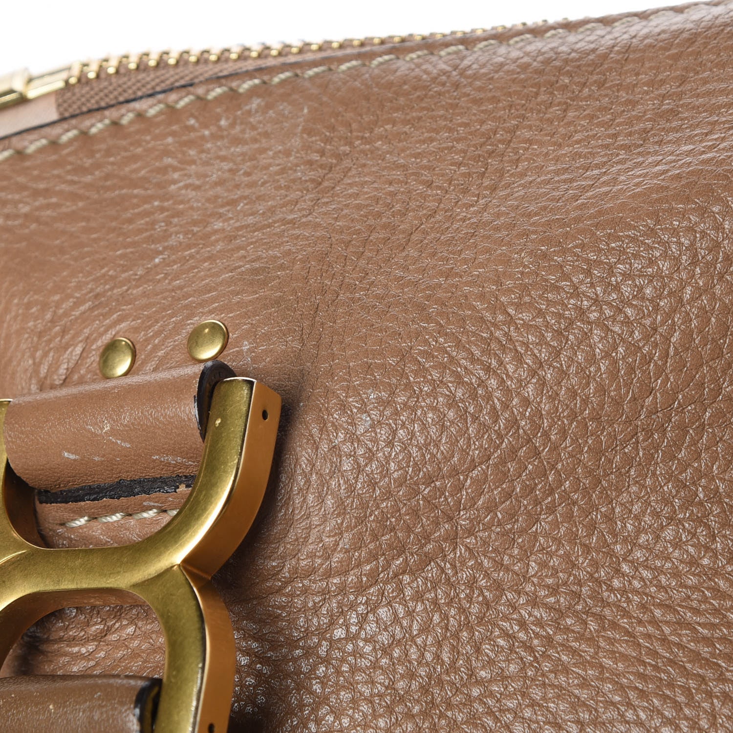 Chloe Calfskin Medium Marcie Satchel Nut 14 of 15