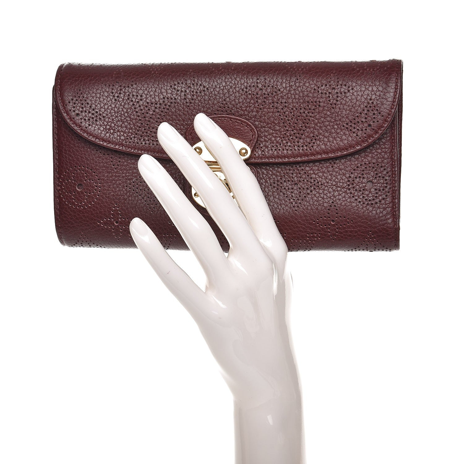 Louis Vuitton Mahina Amelia Wallet Bordeaux 2 of 7