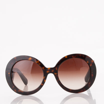 Prada Polarized Baroque Sunglasses SPR 27N Tortoise 2 of 8