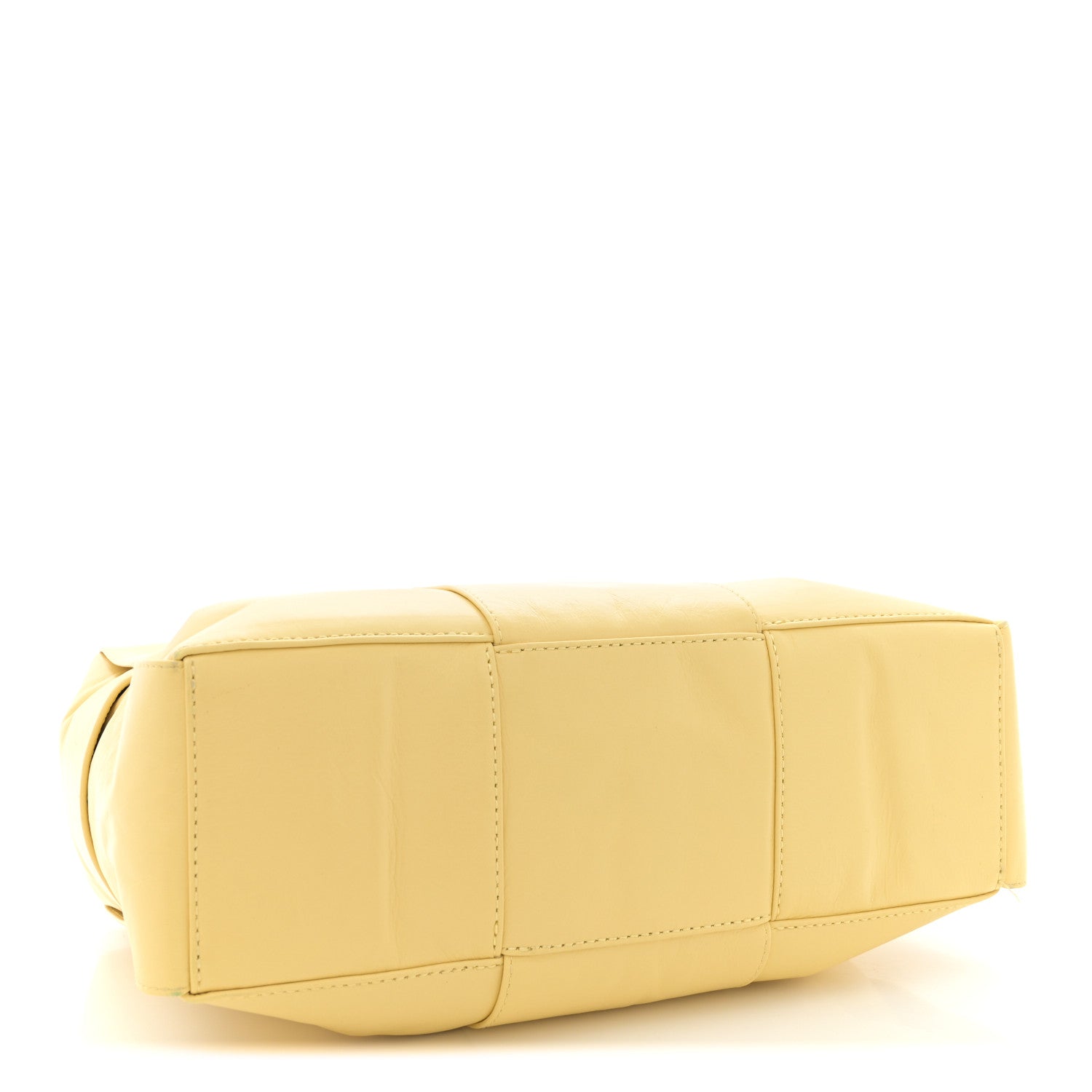 Bottega Veneta Paper Calfskin Maxi Intrecciato Arco Camera Bag Butter 4 of 13