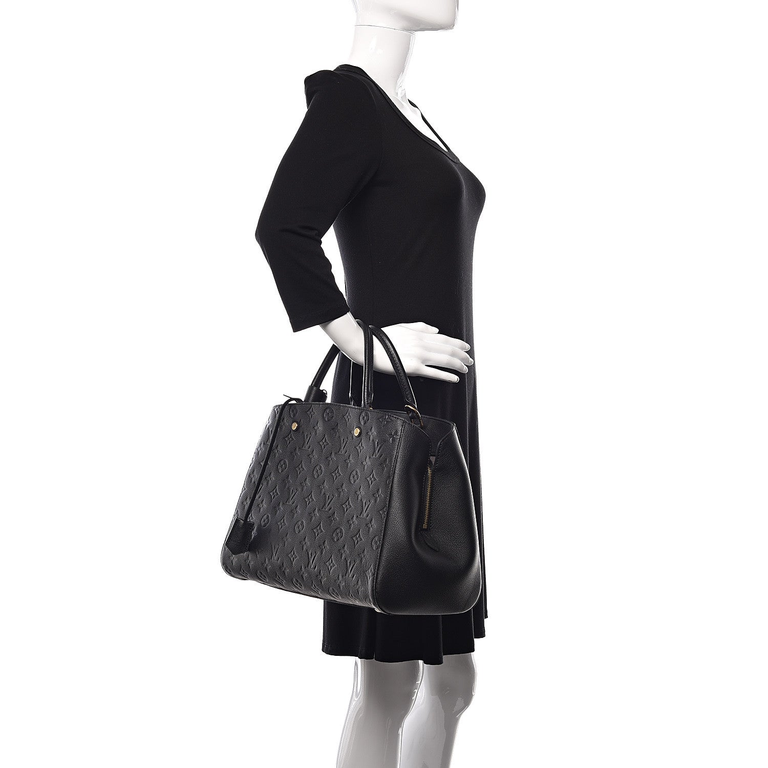 Louis Vuitton Empreinte Montaigne GM Black 2 of 11