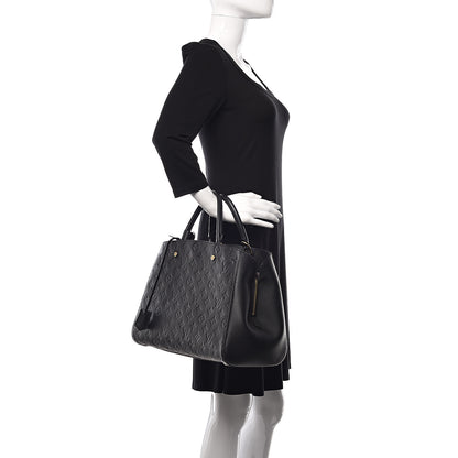 Louis Vuitton Empreinte Montaigne GM Black 2 of 11