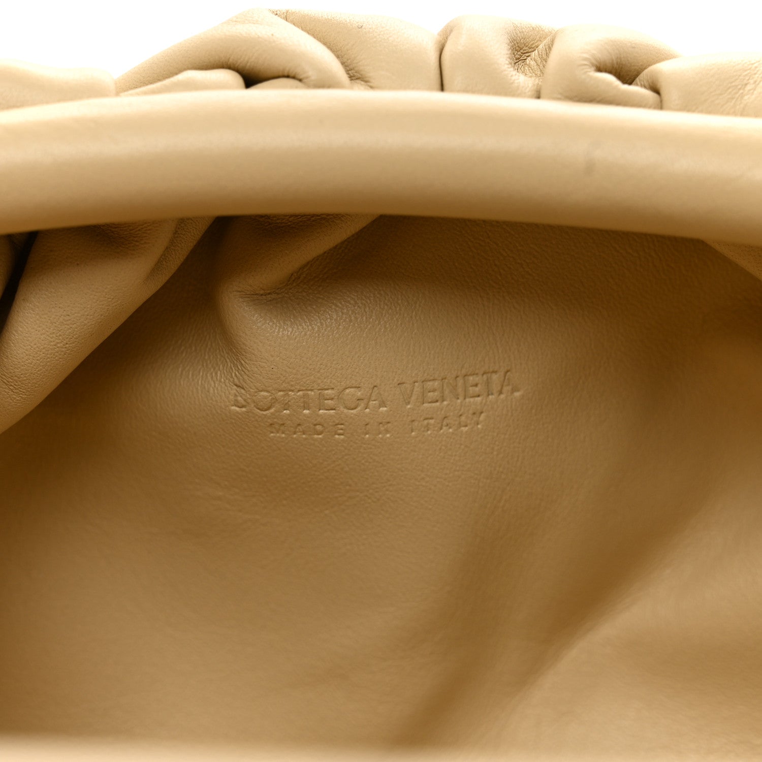 Bottega Veneta Butter Calfskin The Mini Pouch Porridge 7 of 9