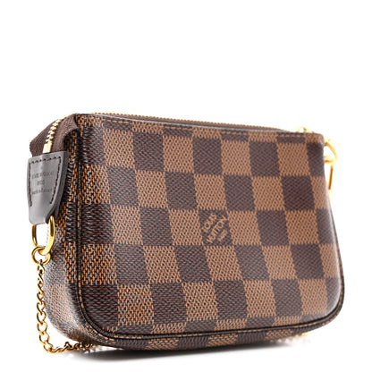 Louis Vuitton Damier Ebene Mini Pochette Accessories 3 of 8