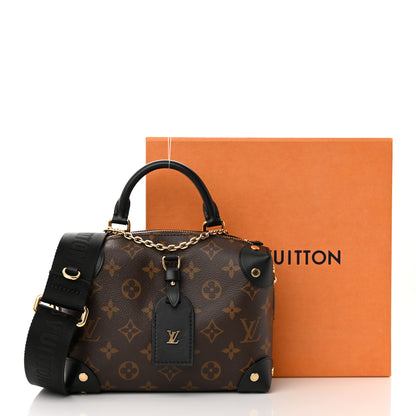 Louis Vuitton Monogram Petite Malle Souple Black 17 of 17