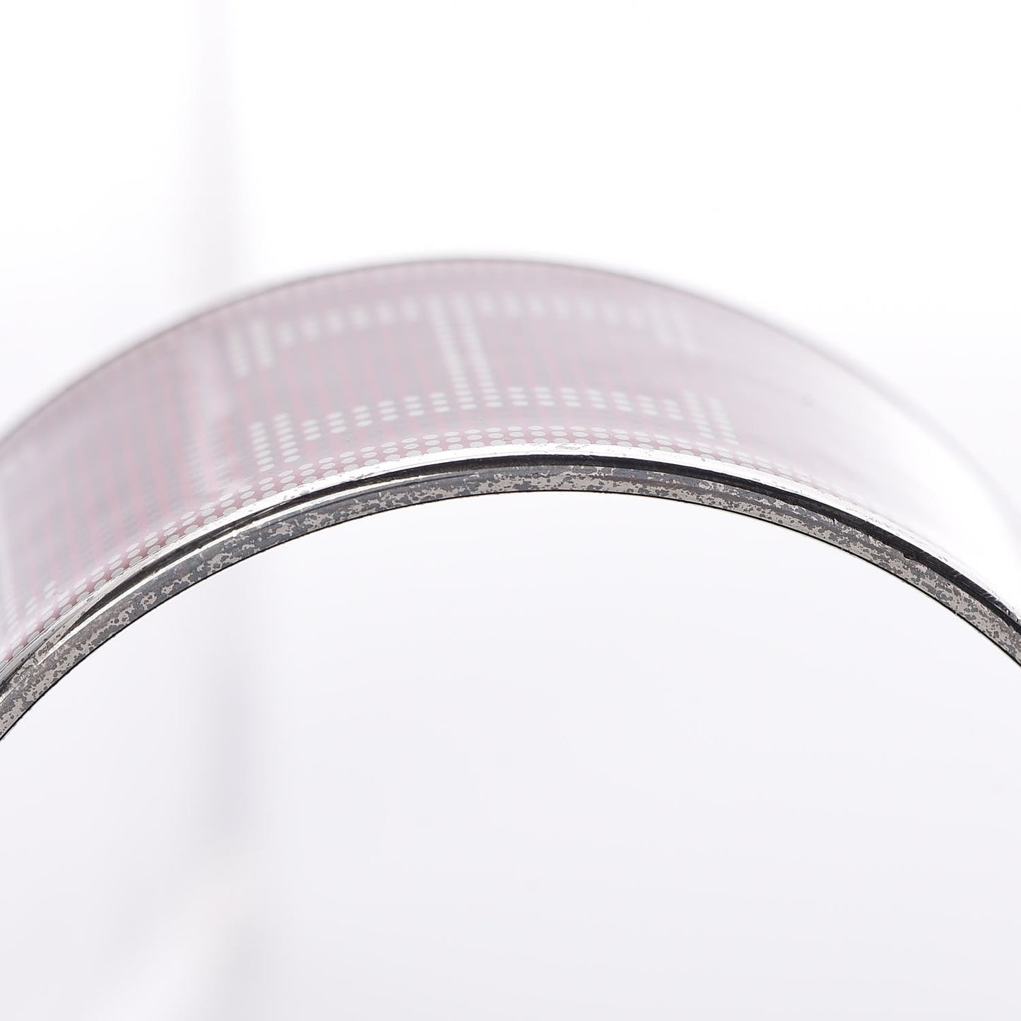 Enamel Printed Recherche H Extra Wide Bracelet 70