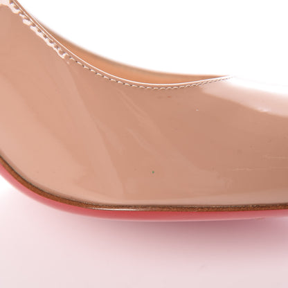 Christian Louboutin Patent Simple 85 Pumps 36.5 Nude 13 of 13