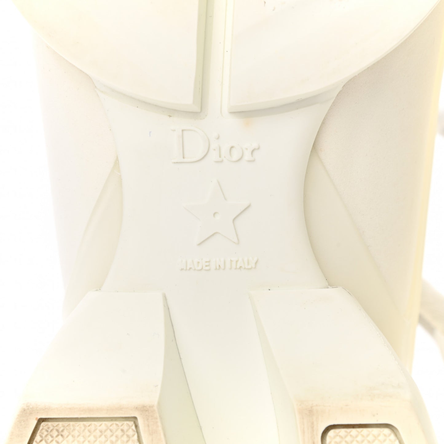 Technical Fabric Rubber Womens D-Connect Sneakers 39 White
