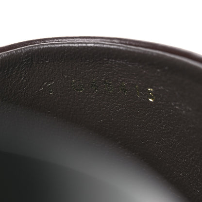 Chanel Calfskin CC Turn Lock Clogs 36 Dark Brown 10 of 12