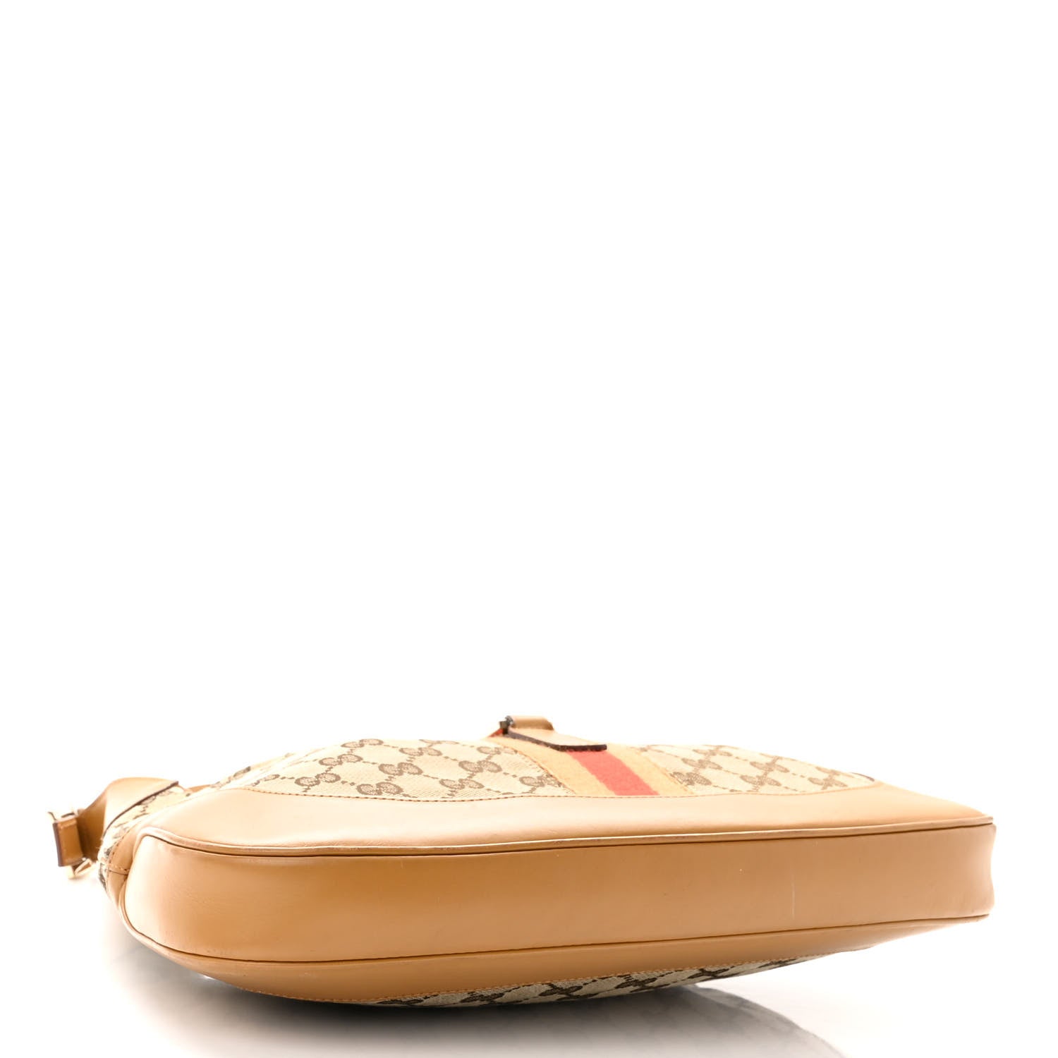Gucci Monogram Web Jackie O Hobo Tan 4 of 16