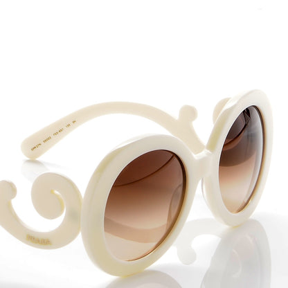 Prada Baroque Sunglasses SPR 27N White 6 of 8