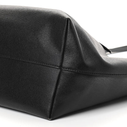 Fendi Vitello Elite Cuoio Monster Buggies Medium Roll Tote Black Multicolor Blue Cobalto 9 of 10