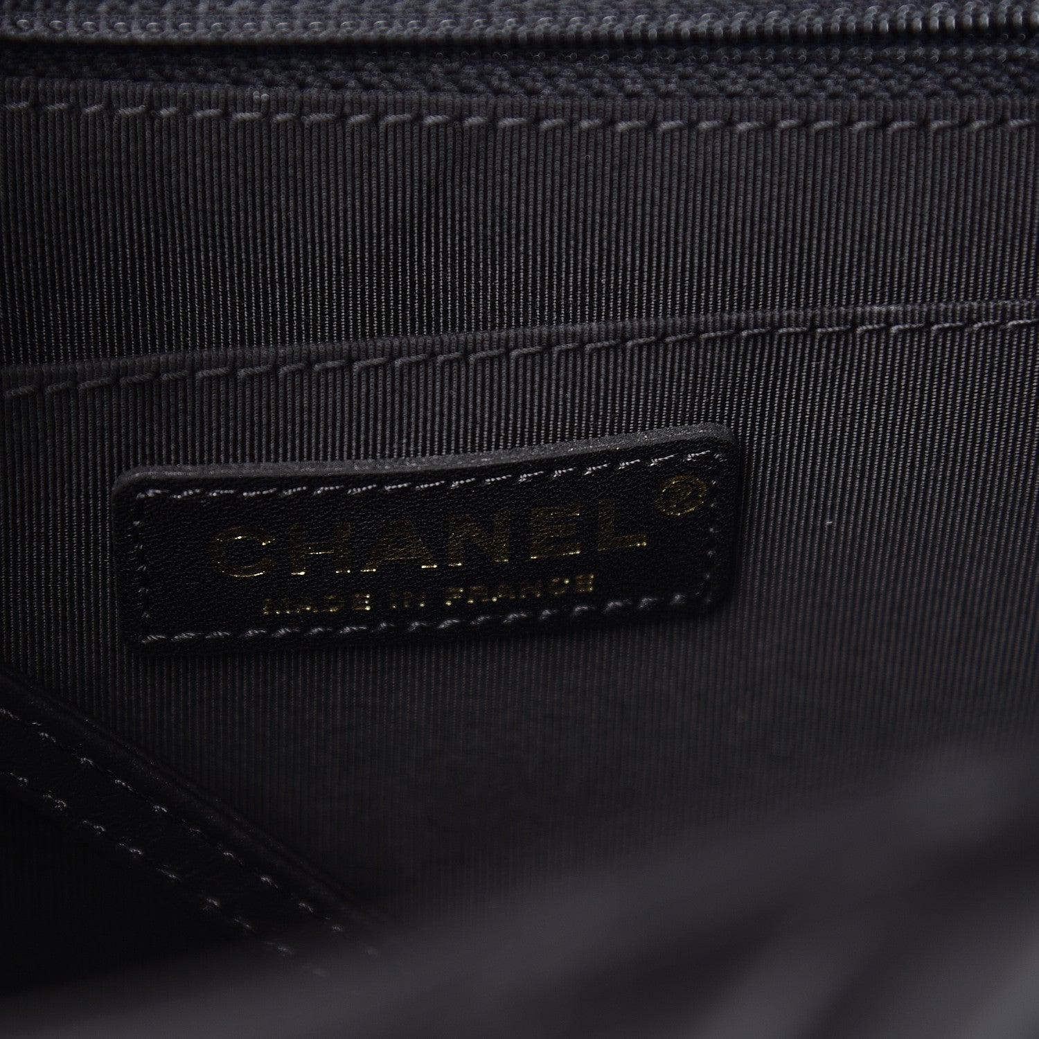 Chanel Aged Calfskin Chevron Quilted Backpack Black 7 of 11
