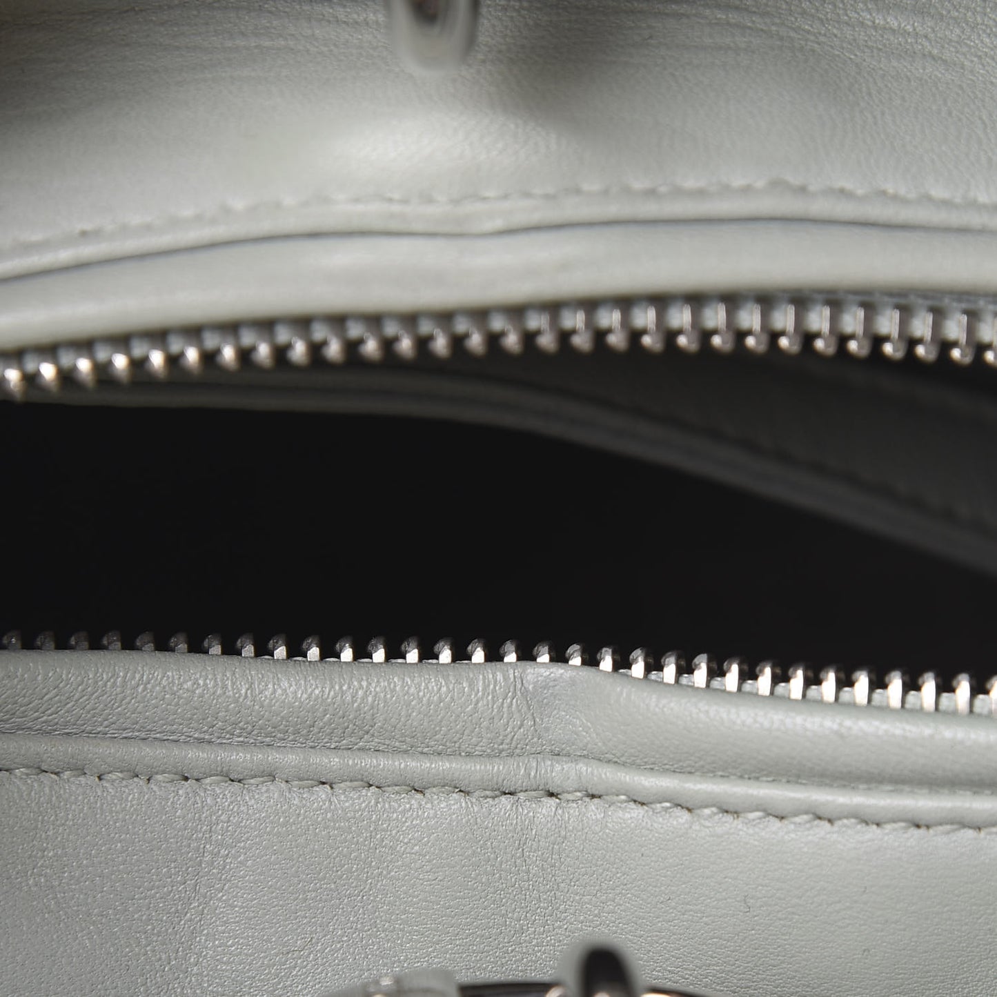 Lambskin Cannage Large Lady Dior Light Green
