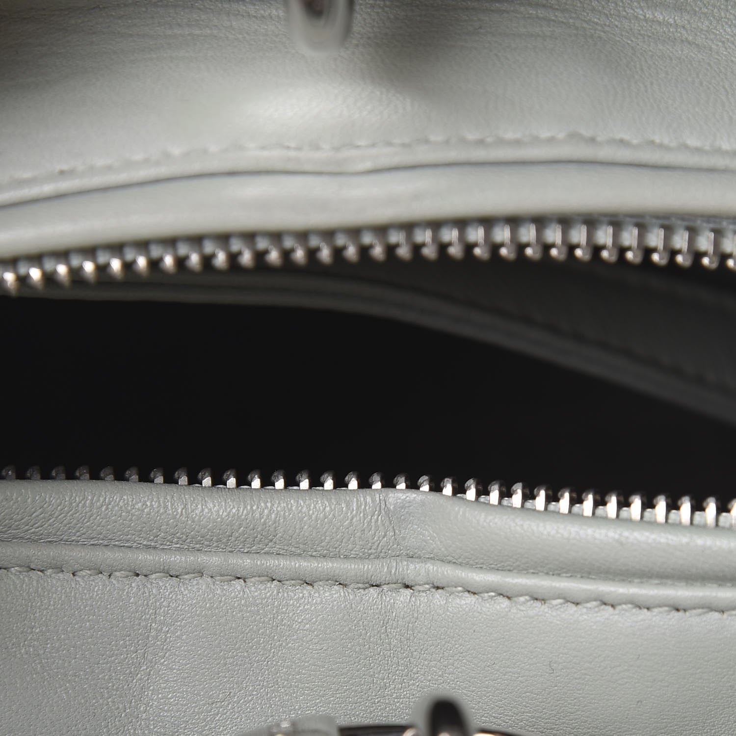 Christian Dior Lambskin Cannage Large Lady Dior Light Green 11 of 11