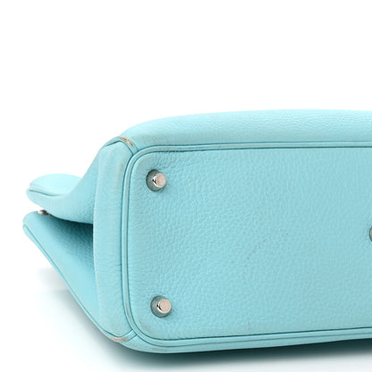 Christian Dior Smooth Calfskin Medium Diorissimo Tote Light Blue 9 of 17