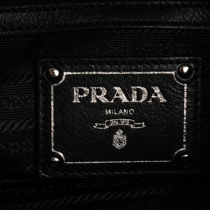 Prada Soft Calf Hobo Nero Black 6 of 8