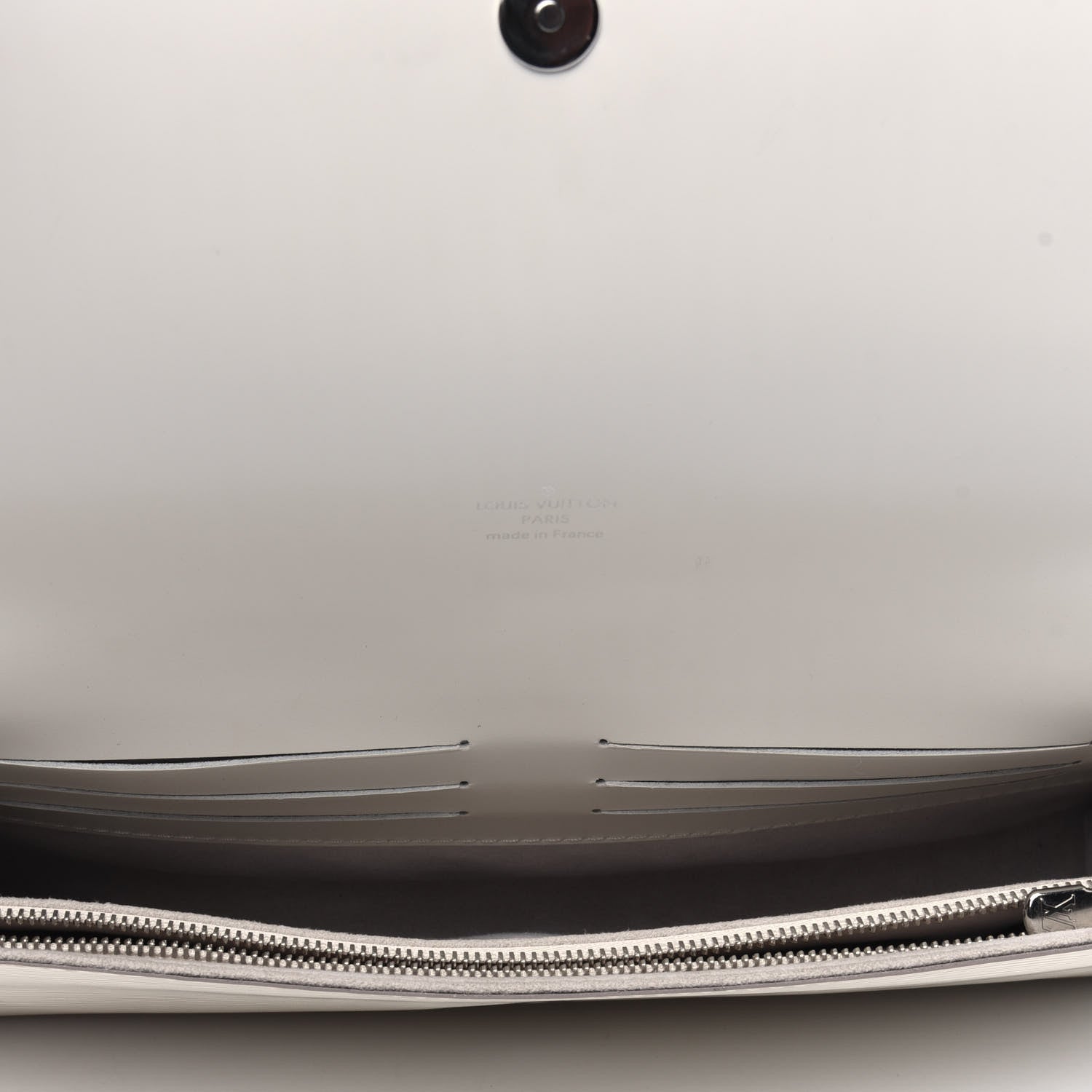 Louis Vuitton Epi Sevigne Clutch Ivory 5 of 15