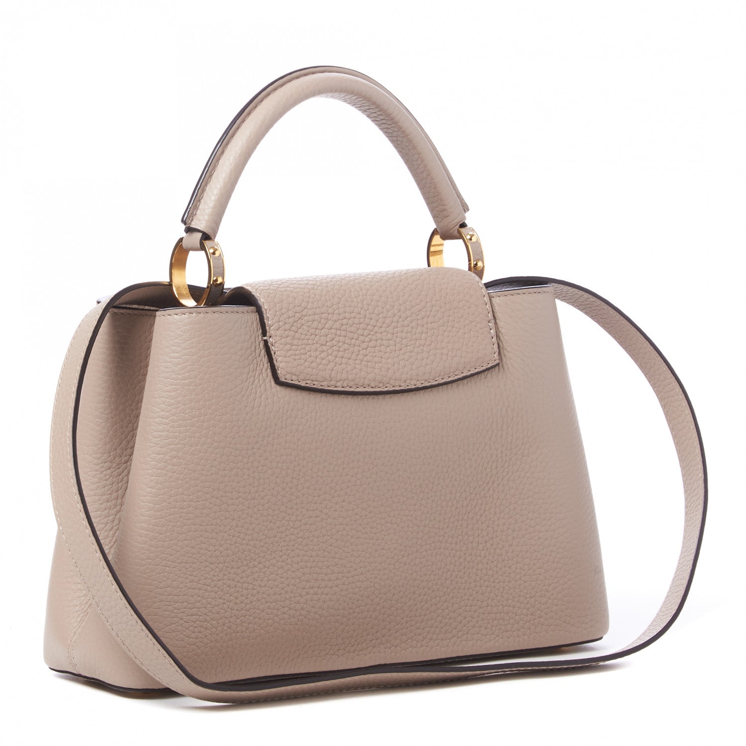Louis Vuitton Taurillon Capucines BB Galet 3 of 9