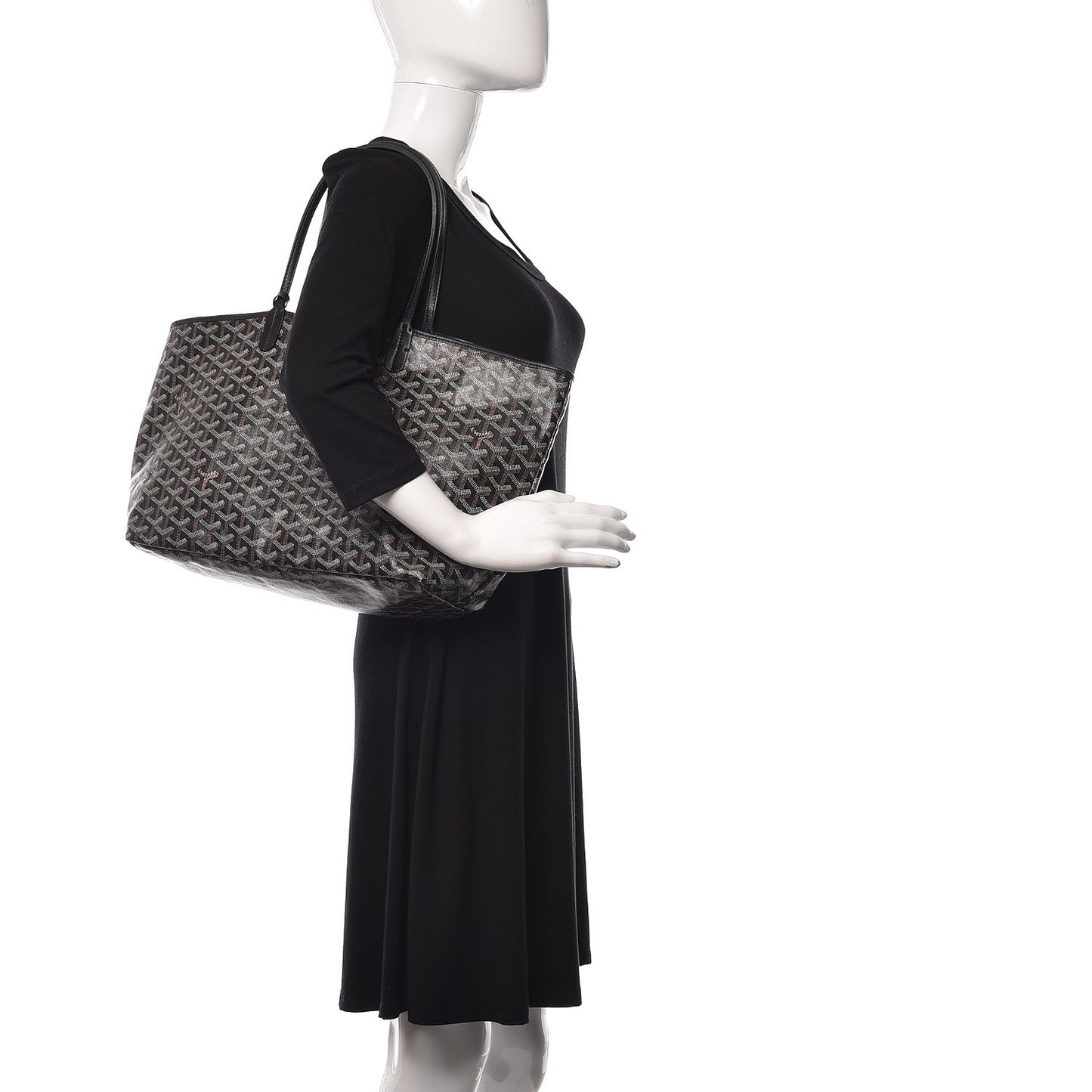 Goyardine Saint Louis PM Black