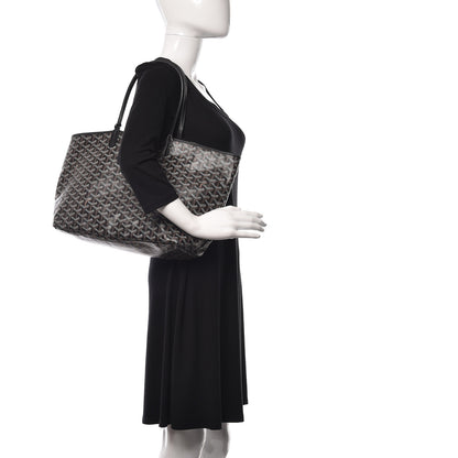 Goyard Goyardine Saint Louis PM Black 2 of 12
